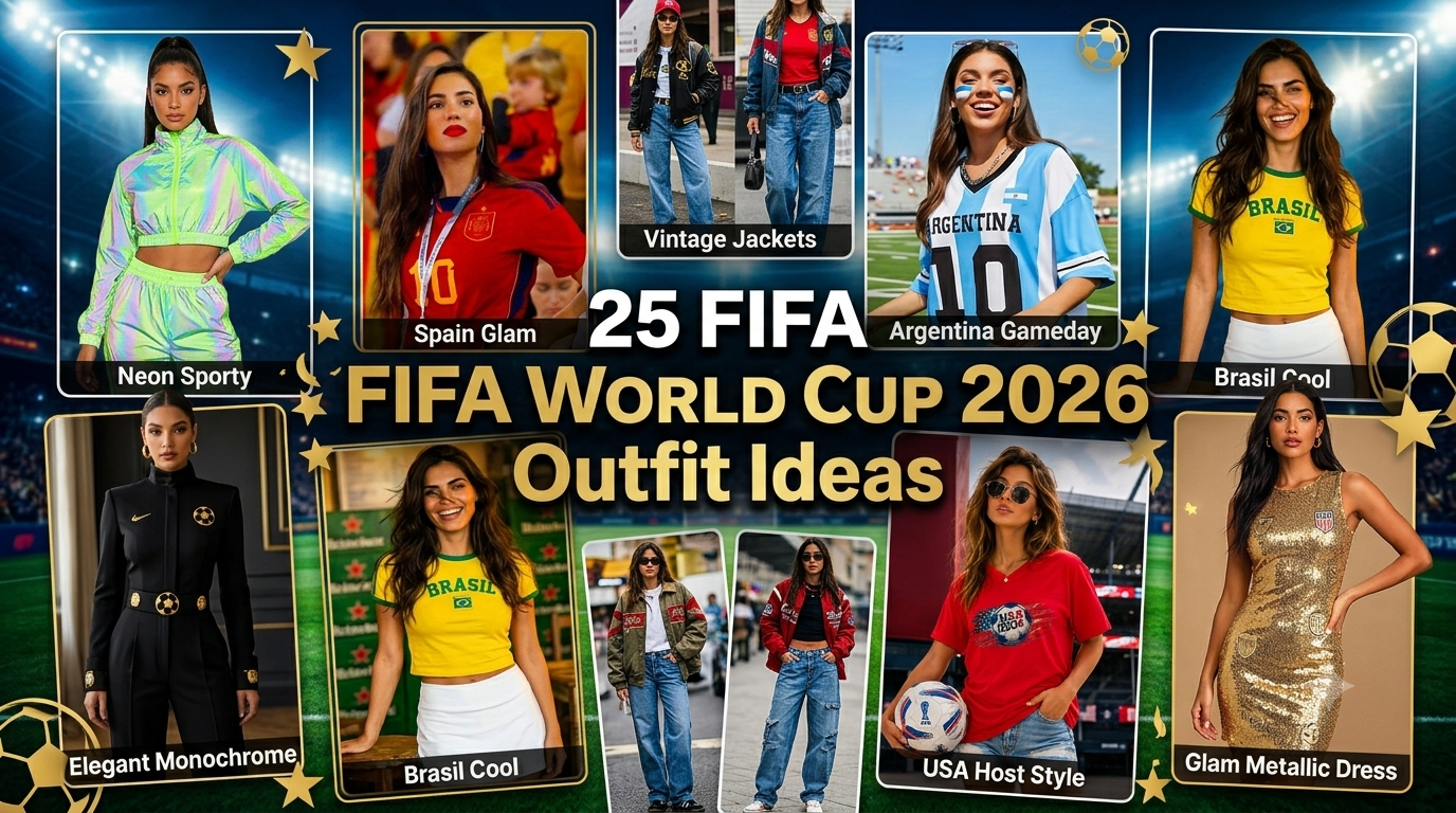 25 FIFA World Cup 2026 Aesthetic Outfit Ideas