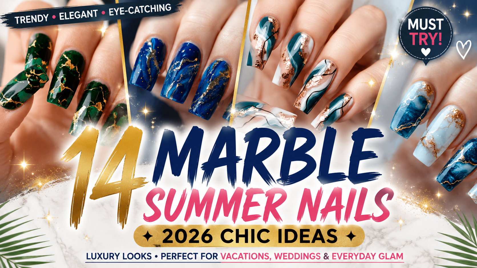 Elegant Marble Nail Designs Trending on Pinterest in 2026