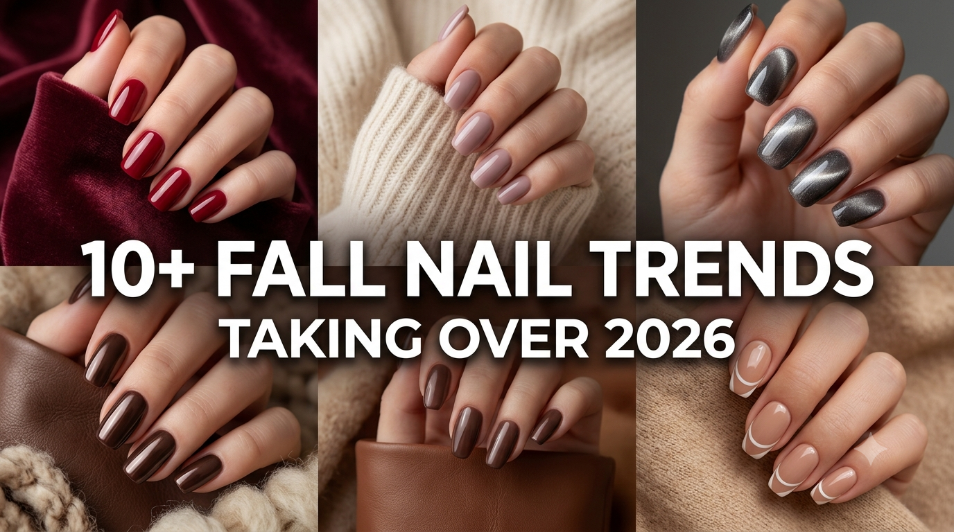 Fall 2026 Nail Trends: 10+ Stunning Nail Ideas Taking Over This Autumn