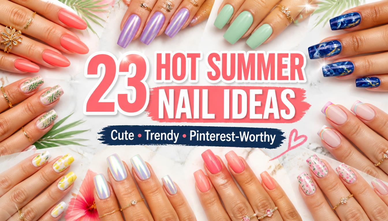 23 Gorgeous Summer Nails You'll Want for Your Next Manicure