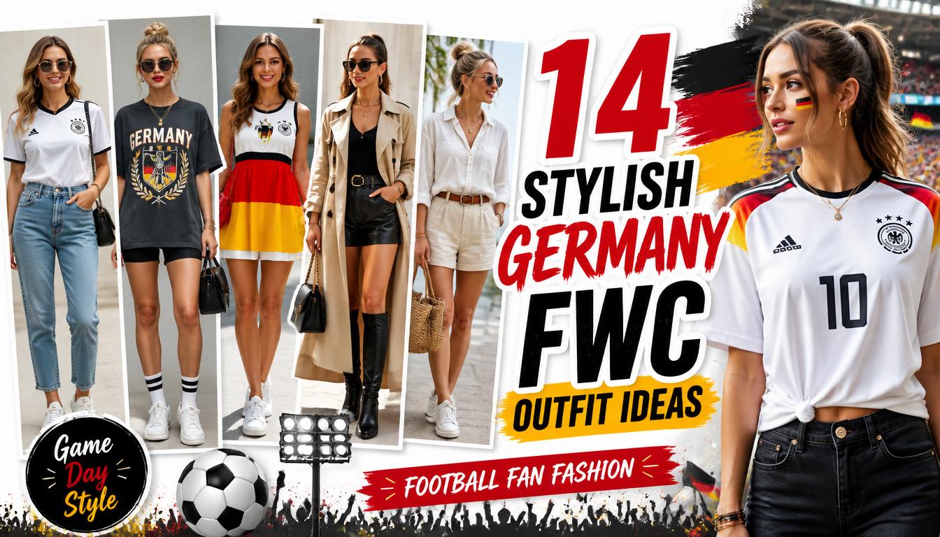 Germany FWC Outfit Ideas: 14 Stylish Game-Day Looks