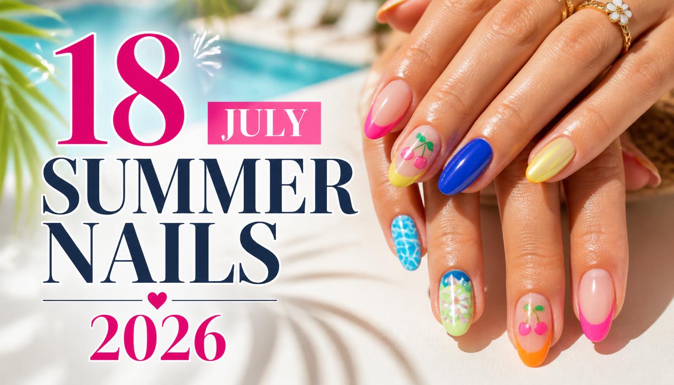 17+ July Summer Nails 202