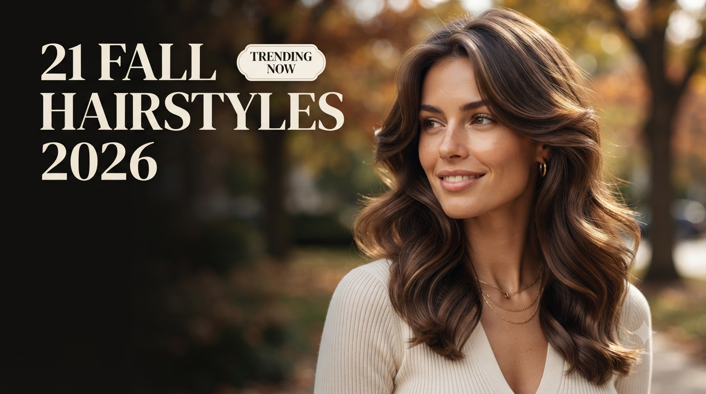 Fall Hairstyle Ideas 2026: 21 Chic Looks You’ll Want to Try This Season