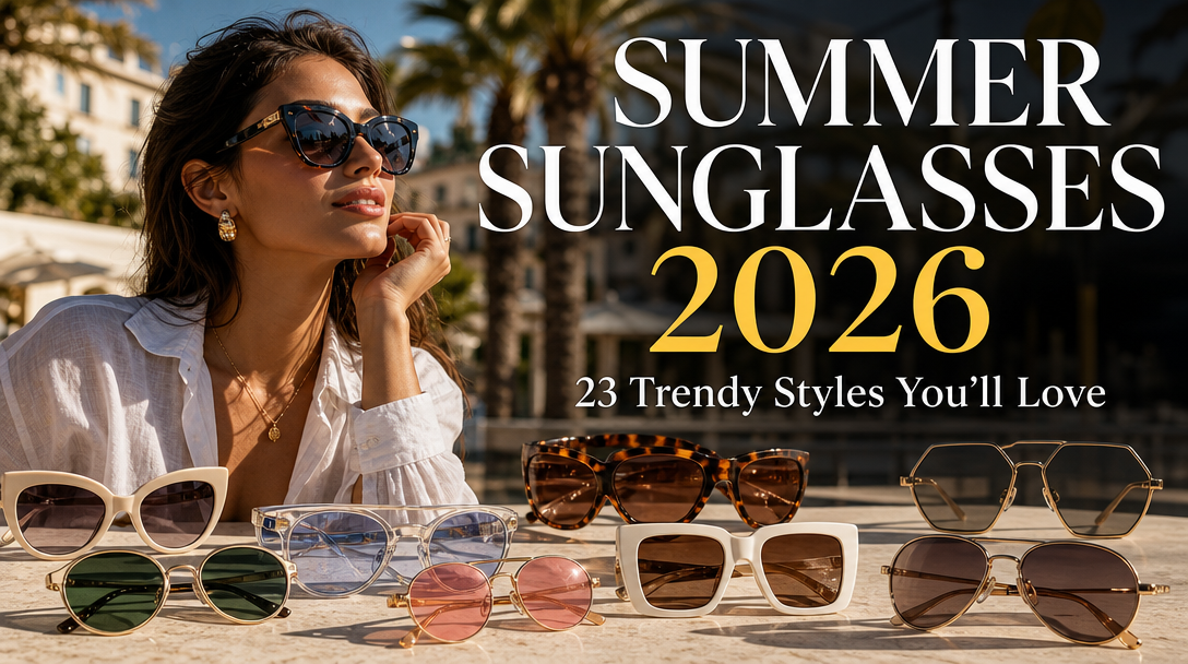 Best Summer Sunglasses for Women 2026: 23 Chic & Stylish Trends