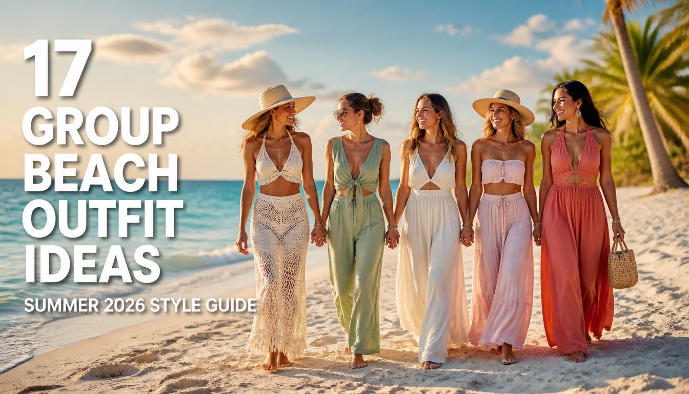 17 Group Beach Outfit Ideas to Elevate Your Squad Goals in 2026