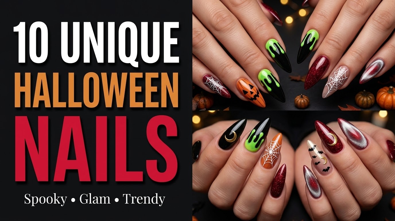 10 Unique Halloween Nails Ideas for a Spooky, Stylish Manicure