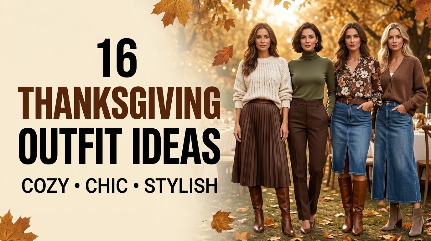 Thanksgiving Dinner Outfit Ideas for Women