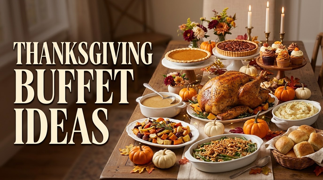 10 Thanksgiving Buffet Ideas for a Beautiful and Delicious Holiday Celebration